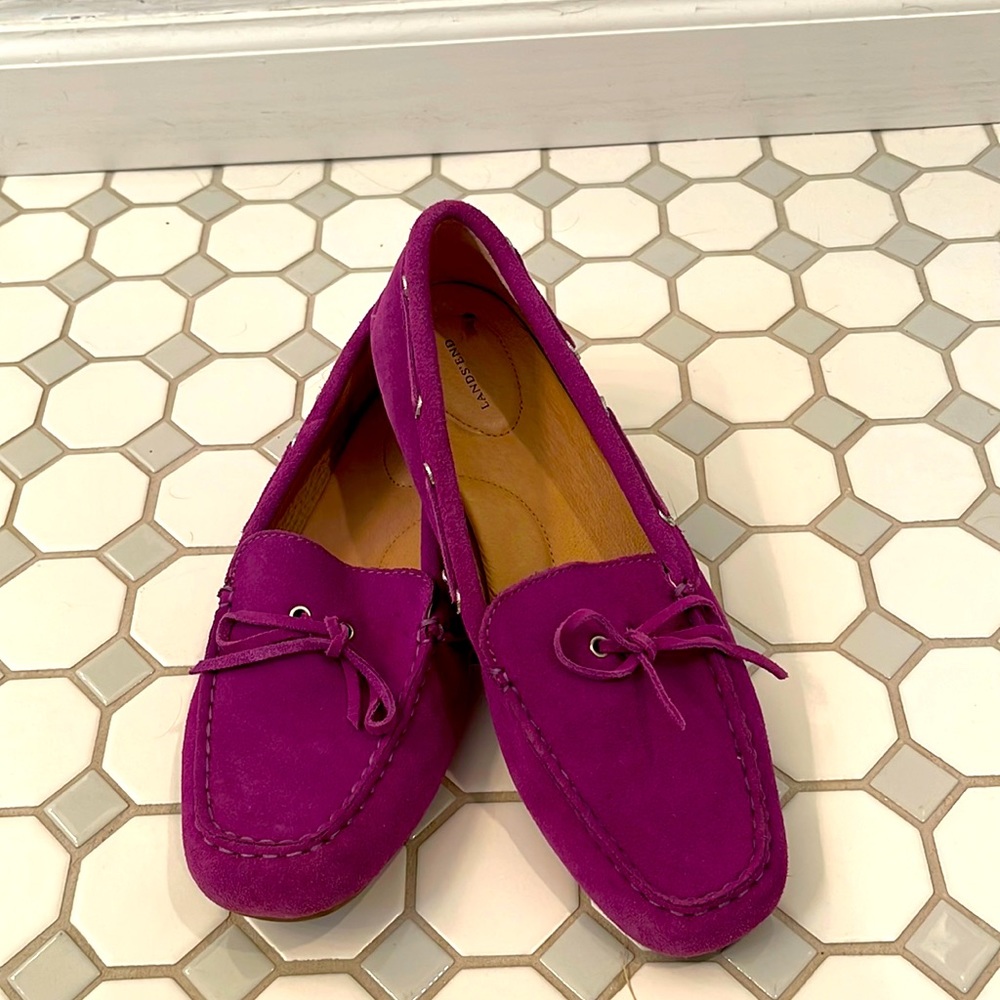 Lands End driving shoe moccasin